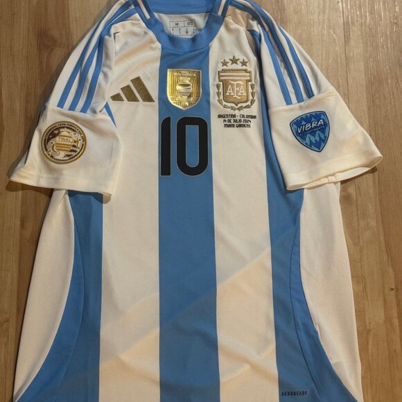 adidas Other - ADIDAS Argentina Copa America 2024 Final IP8409 Messi Original Jersey Shirt